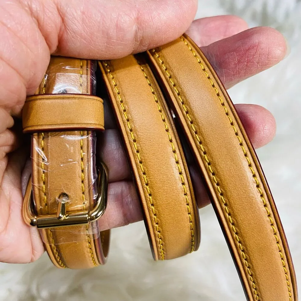 Honey Brown Coach Crossbody Strap